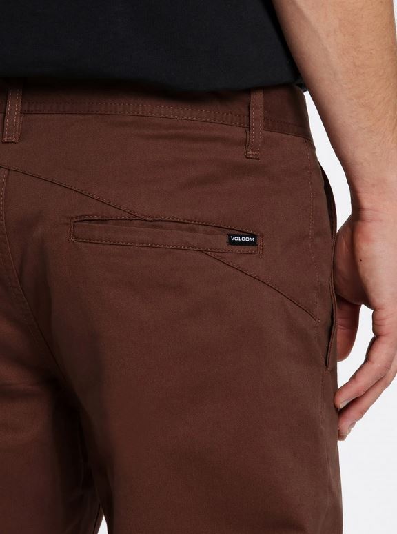 Volcom Frickin Slim Chino Major Brown
