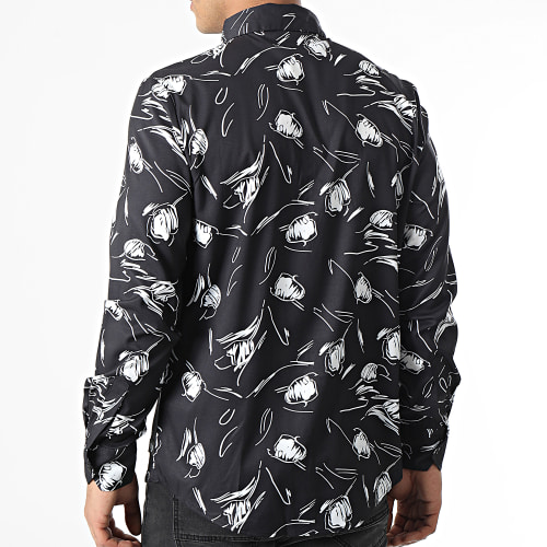 Chemise Manches Longues Adam Noir