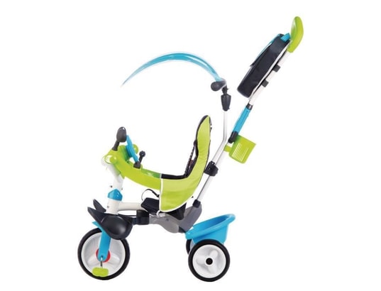 SMOBY - Tricycle baby driver plus bleu