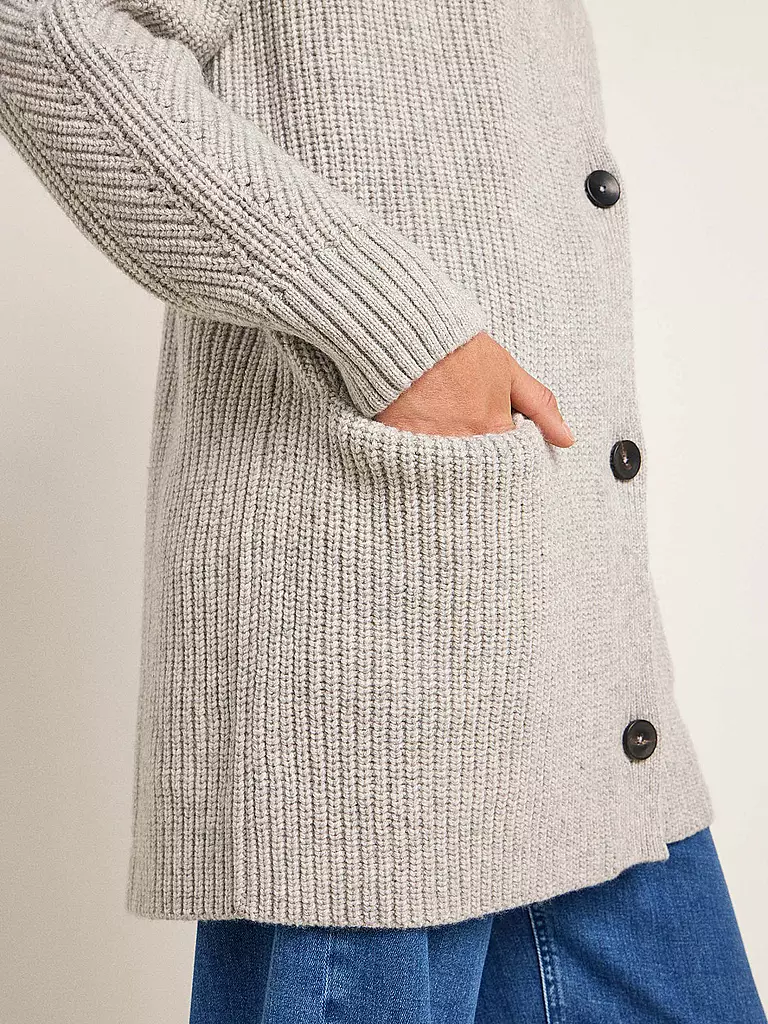 LANIUS Strickjacke grau