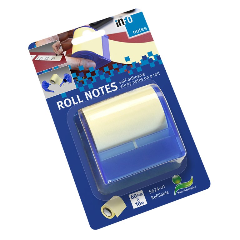 Haftnotizen info Roll Notes