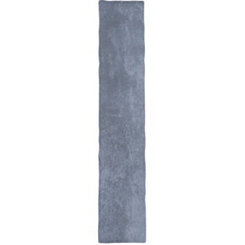 Wandtegel Luna blauw 5 cm x 25 cm keramiek 1,05 m²