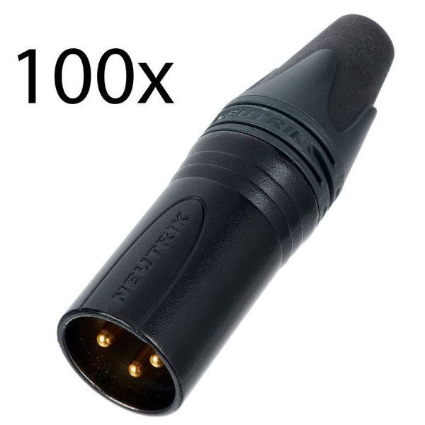 Neutrik NC3 MXX-B 100x