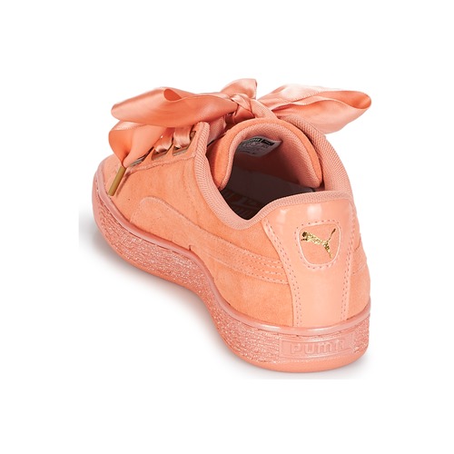 Puma - WN SUEDE HEART SATIN.DUSTY - Orange
