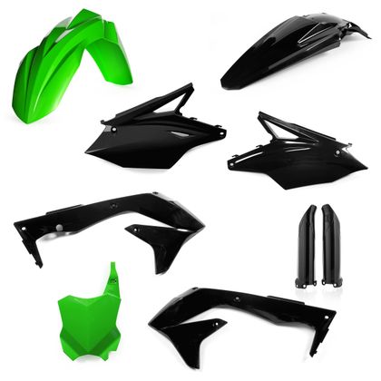 Kit plastiques Acerbis Full - Noir / Vert