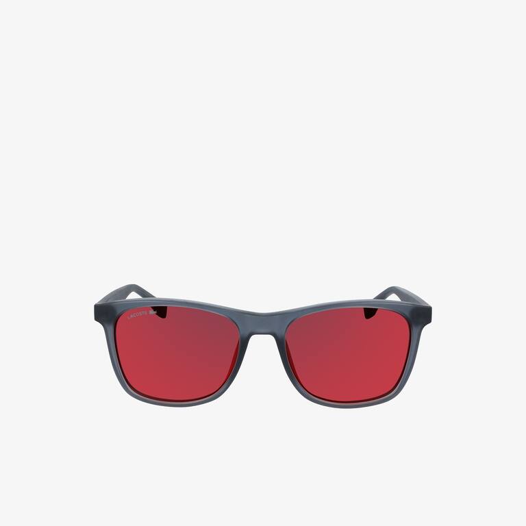 Lunettes de soleil rectangulaires L.12.12 Lunettes de soleil - Gris - Lacoste - Homme