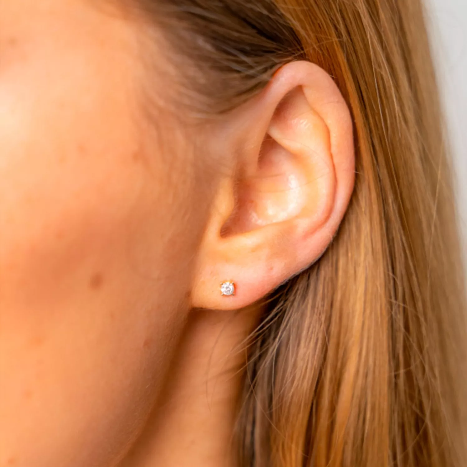 Mads Z Crown Øreringe 14 kt. Guld 0,18 ct. 1511618
