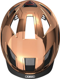 ABUS Hyban 2.0 cykelhjelm LED Chrome Rosé