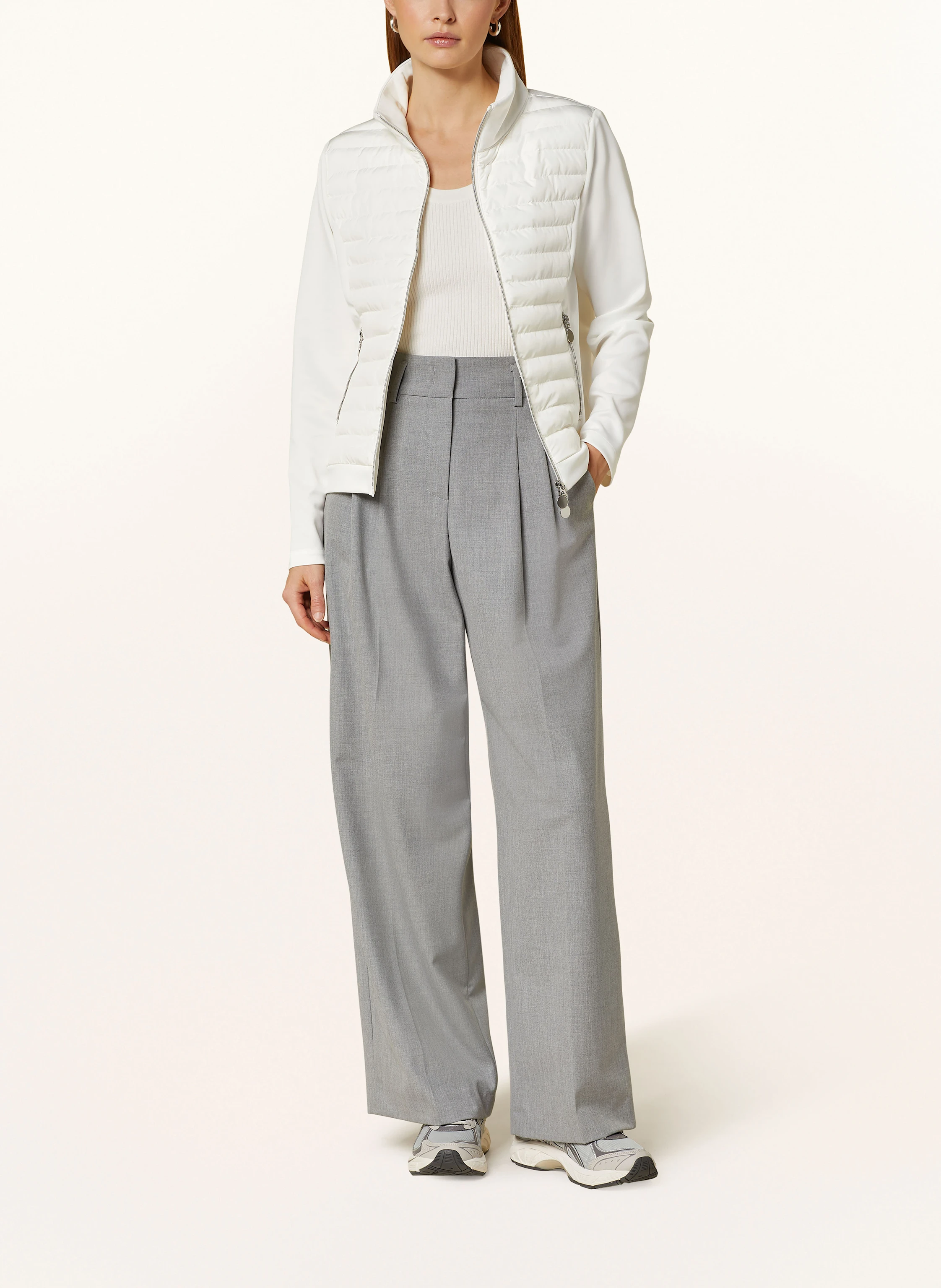 darling harbour Steppjacke im Materialmix
