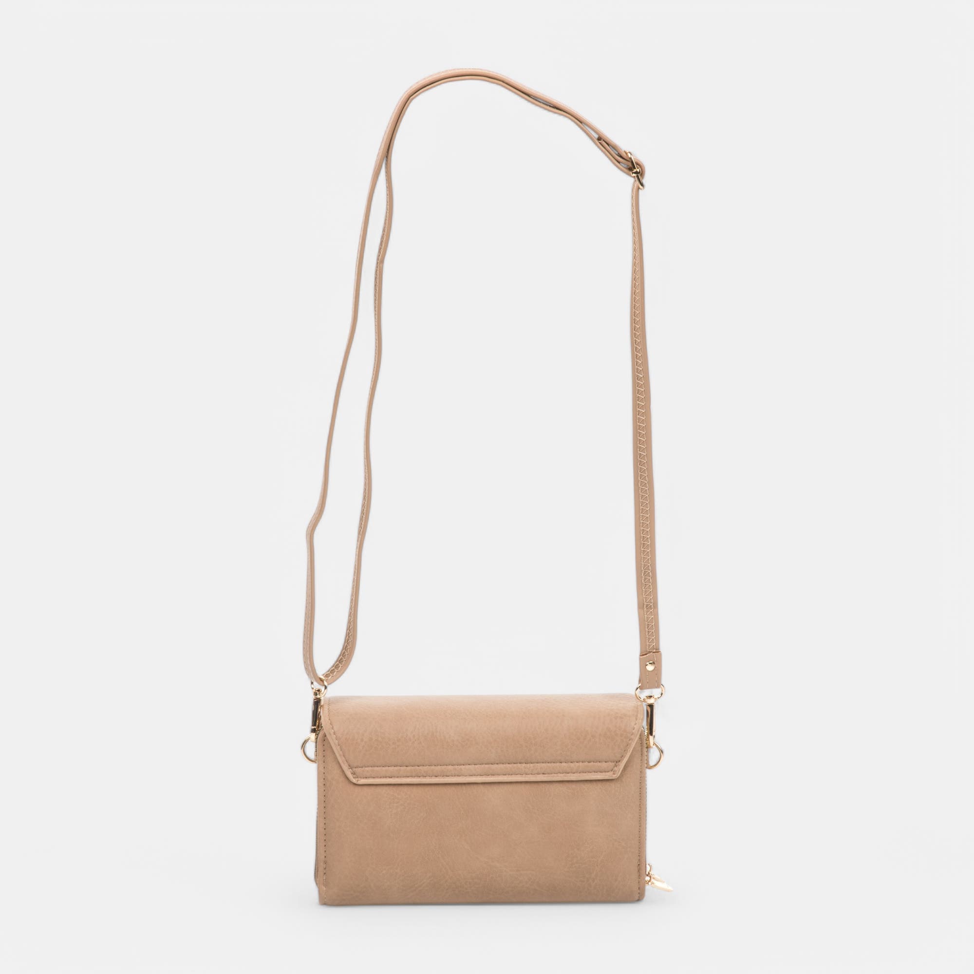 Sac bandoulière beige