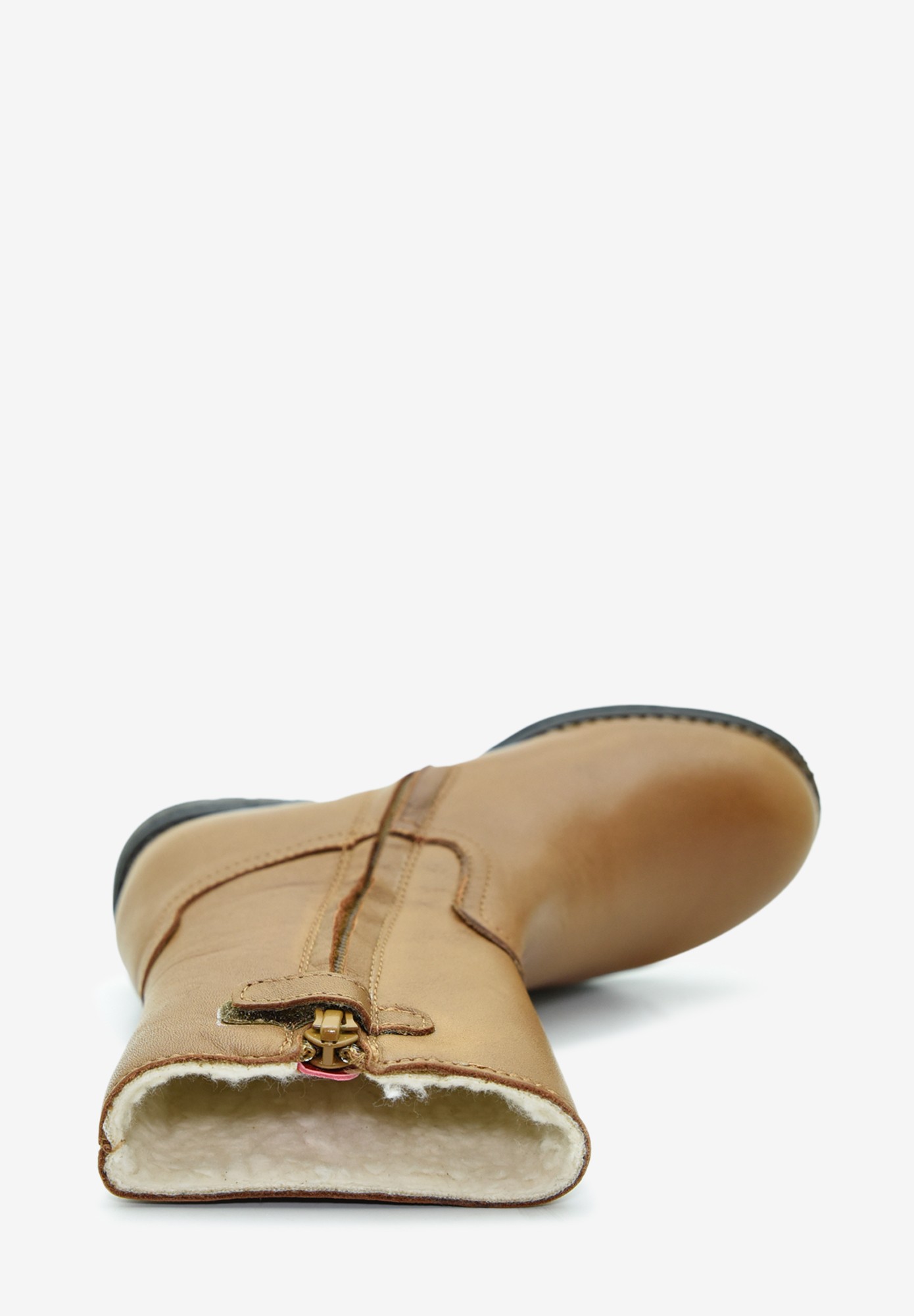Grimentz TEX Wollfutter Kinder Cognac