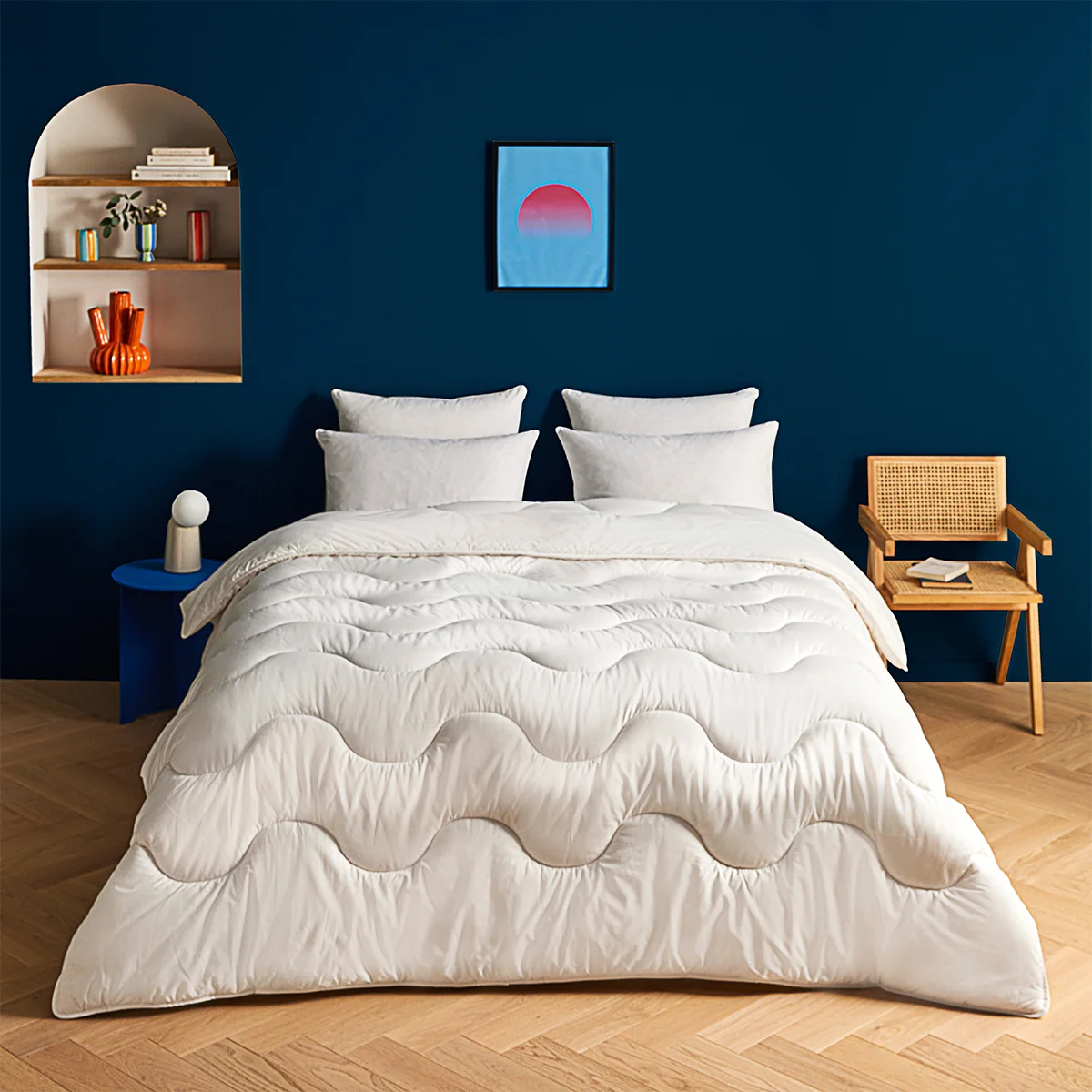 Pack couette tempérée + oreiller(s) Anti Punaises de Lit