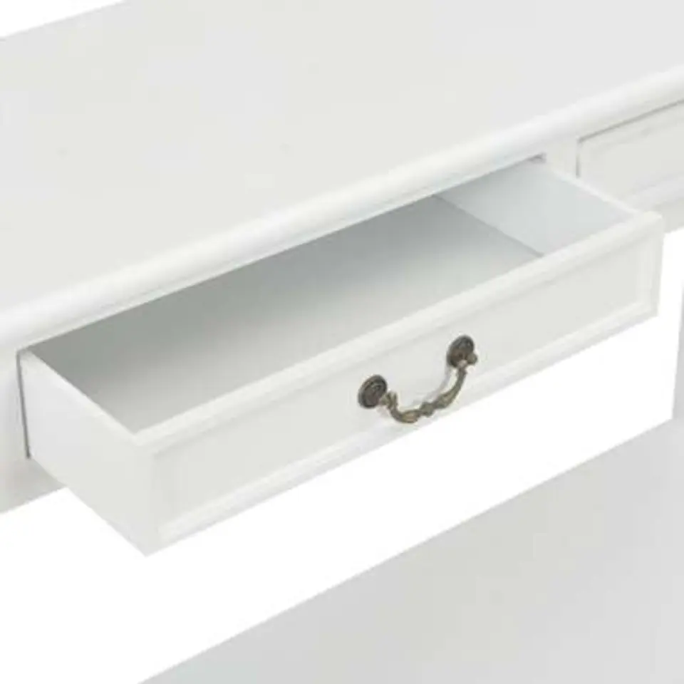 vidaXL - Wandtafel - Wit - Hout