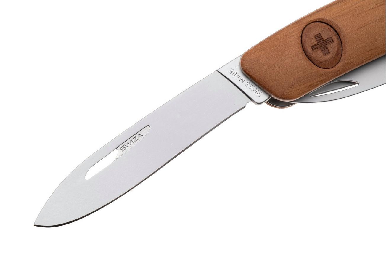 Swiza D08 R AM, KNR.0126.6300, Walnut, Zwitsers zakmes, 8 tools