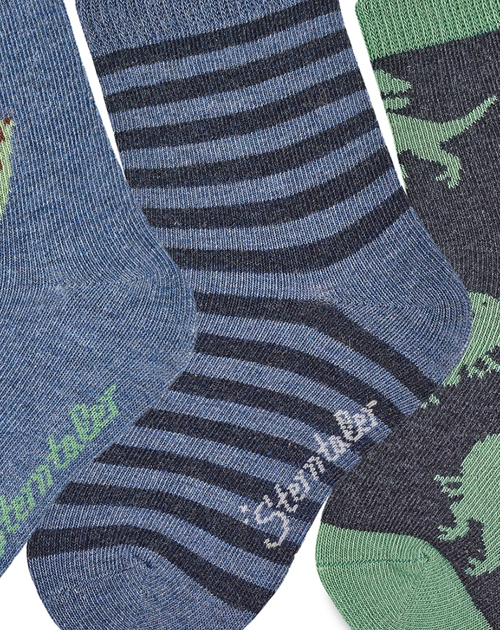 Strümpfe DINOS 3er Pack in tinte