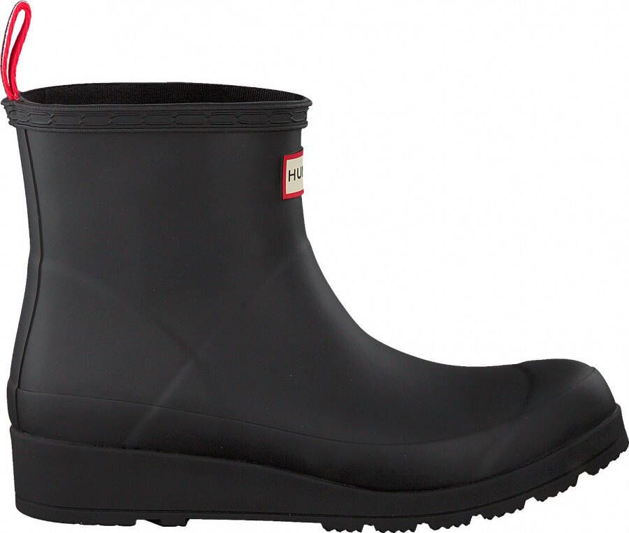 HUNTER Regenlaarzen Dames Play Boot Short Maat: 37 Materiaal: Rubber Kleur: Zwart