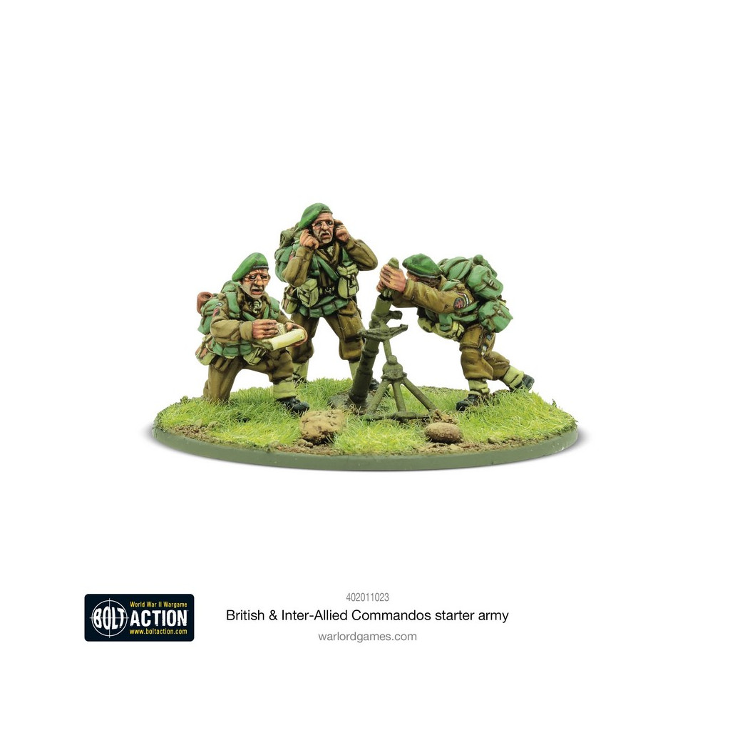 Bolt Action - British & Inter-Allied Commandos Starter Army