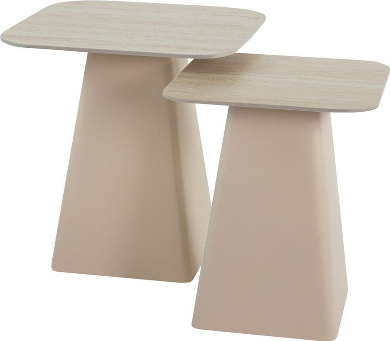 Kick Collection - Vito - Salontafelset - Zwart - Keramisch - Set van 2