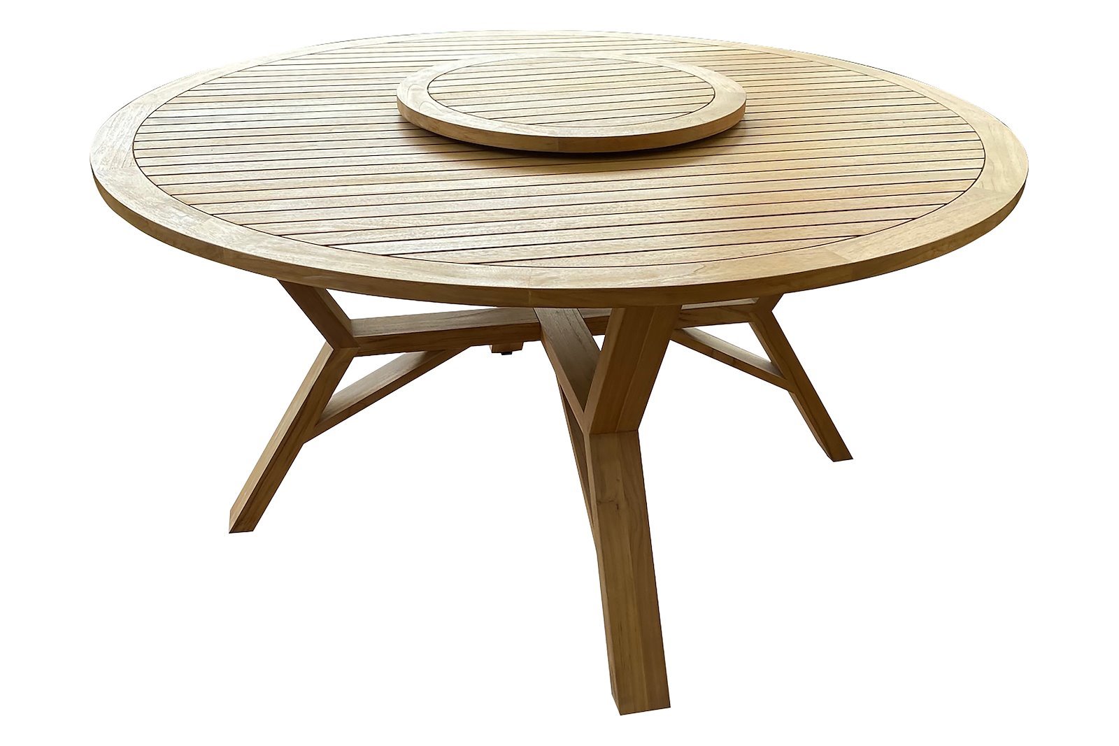 Snurreplate for Portefino bord Heltre teak