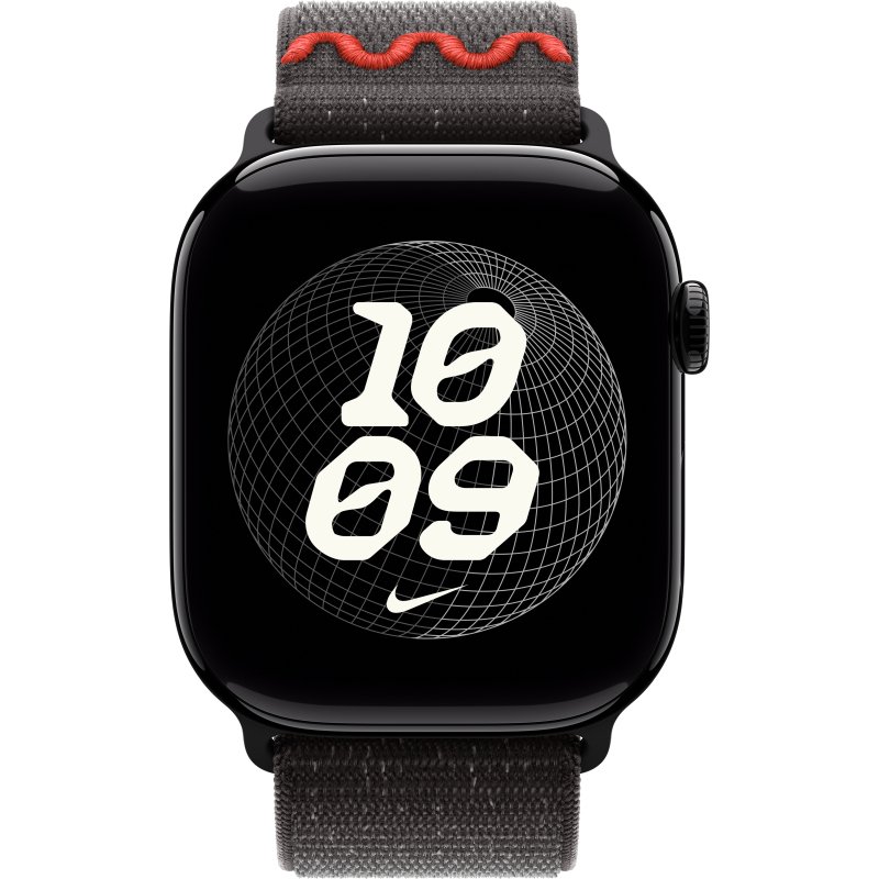 Apple Nike Sport Loop Bande Noir Nylon, Polyester recyclé, Spandex