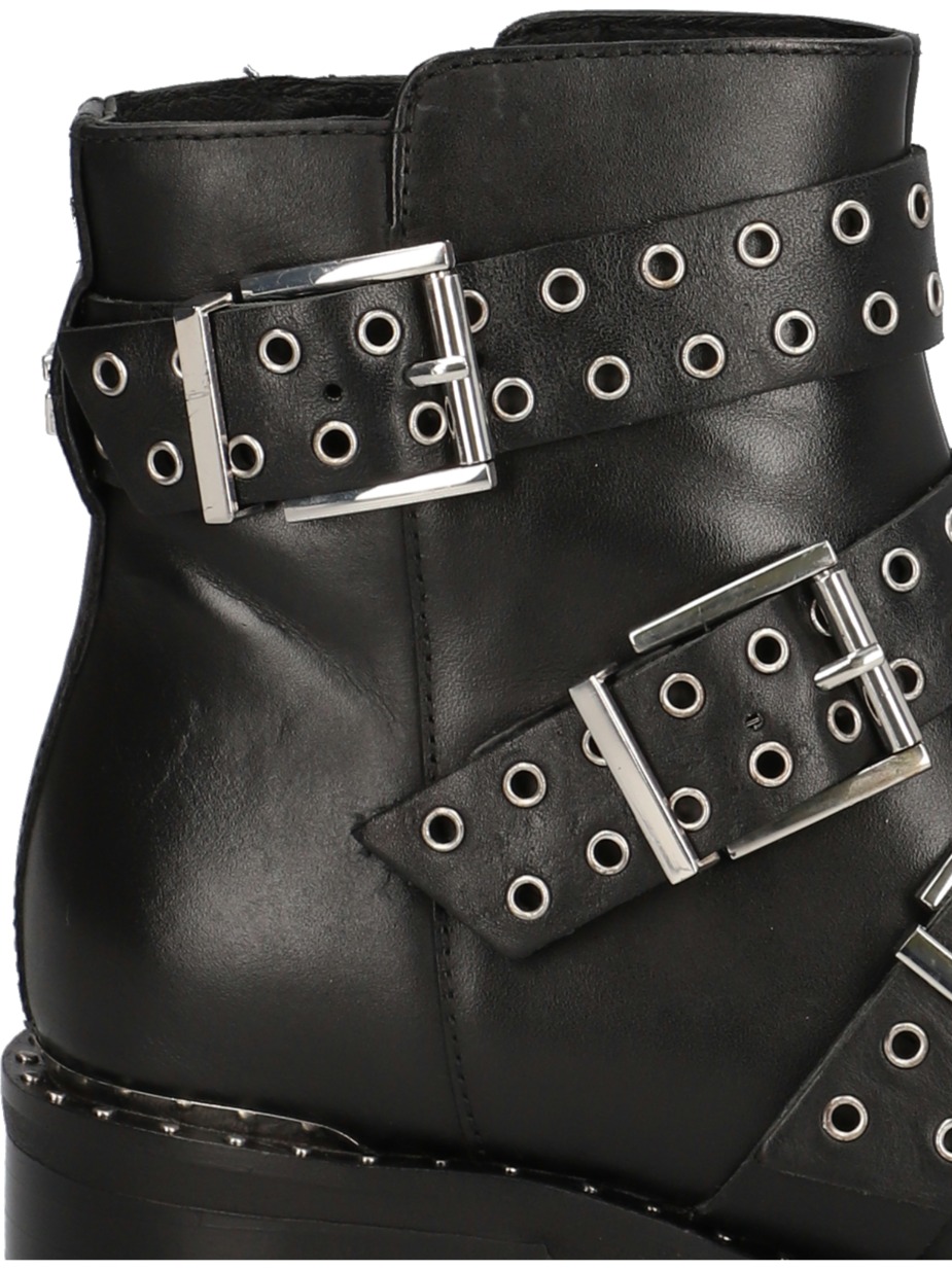 Glattleder Boot