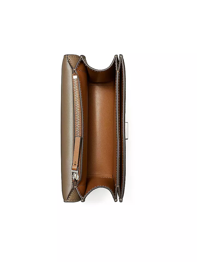 TORY BURCH Ledertasche - Mini Bag ELEANOR Small  braun
