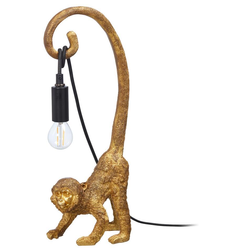 Tafellamp Aap Goud