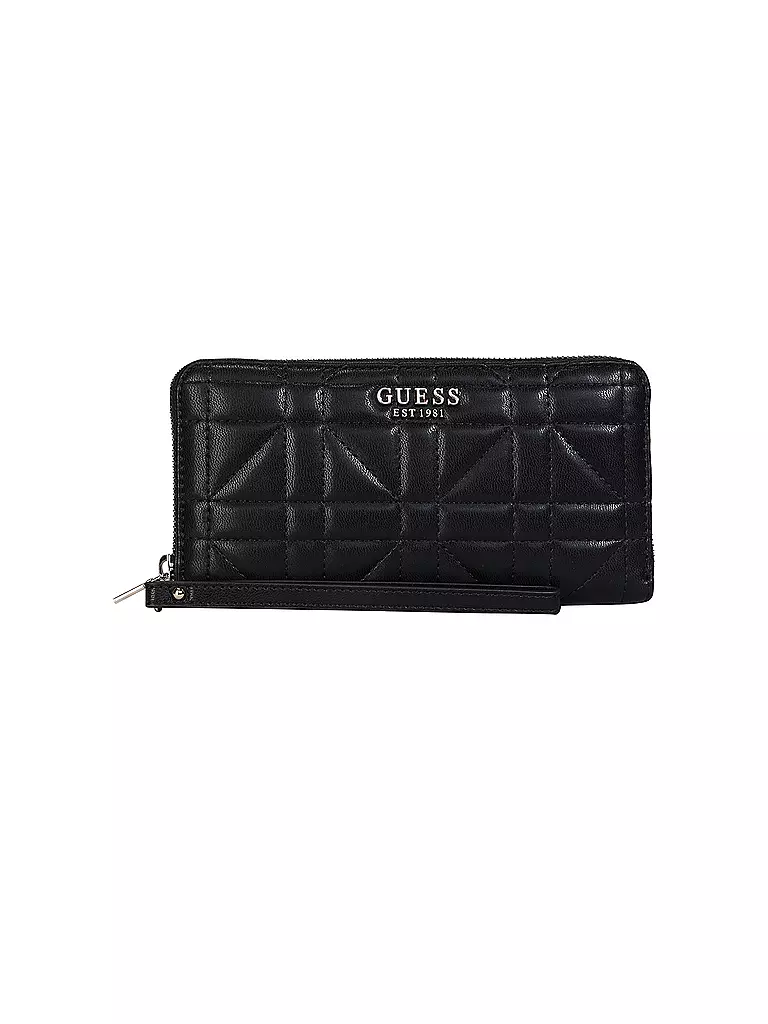 GUESS Geldbörse ASSIA Large schwarz