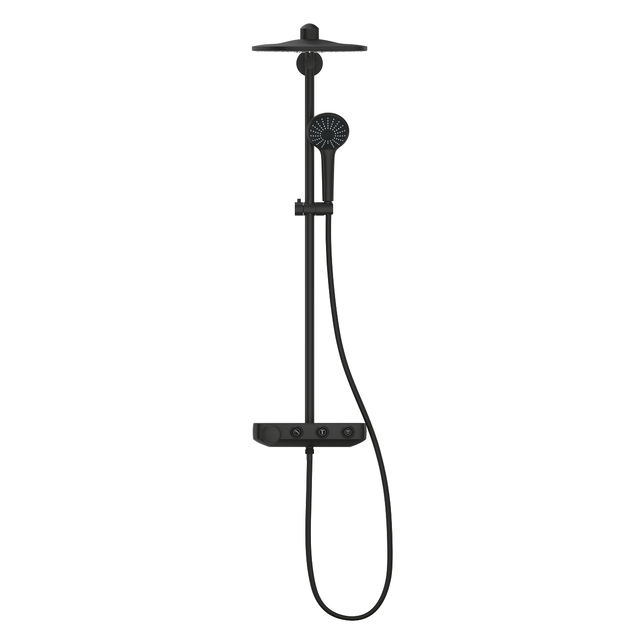 Grohe Euphoria SmartControl 310 duo regendouche opbouw phantom black - zwart mat