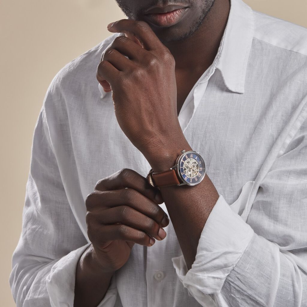 Montre Pierre Lannier Collection Week-end Bleu