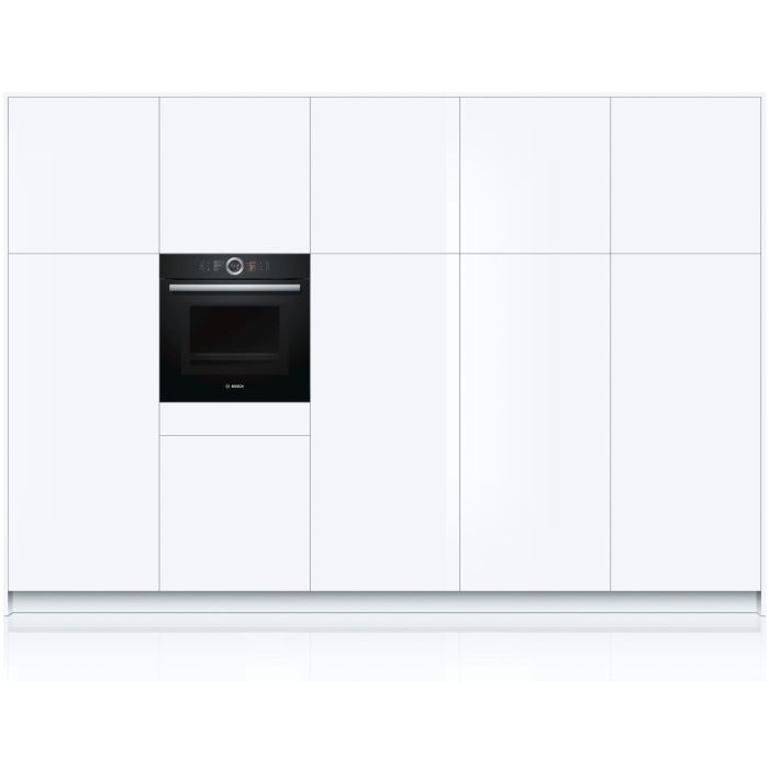 Bosch Kompaktbackofen mit Mikrowellenfunktion HMG6764B1