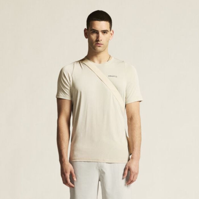 Craft Herre T-shirts Collective Bi-Blend SS Tee Brun