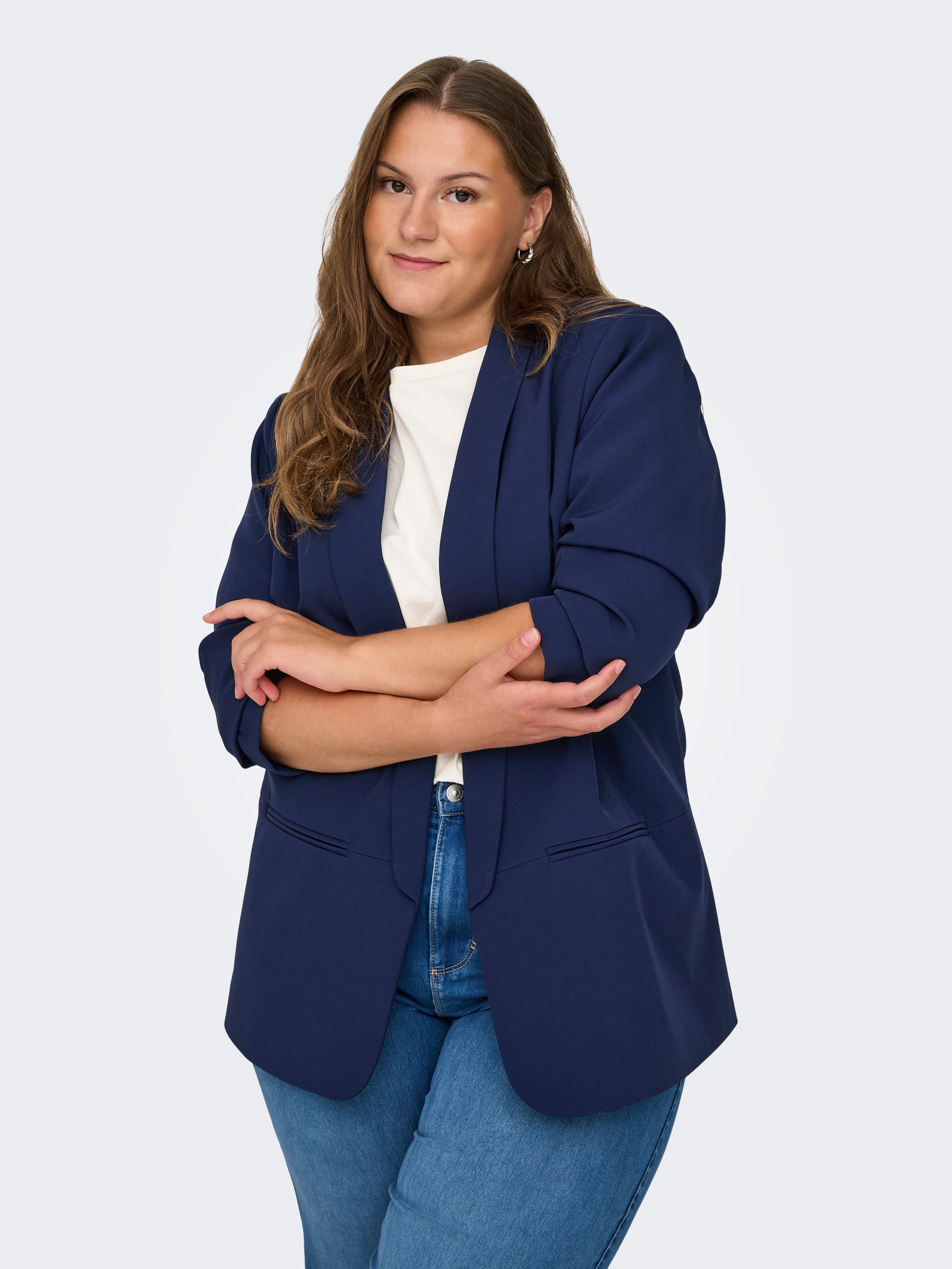 CARELLY Blazer Evening Blue