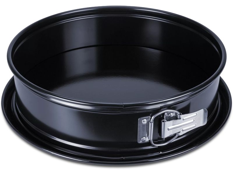 Städter Springform Emaille mit Flachboden, 28 cm Backform für Kuchen
