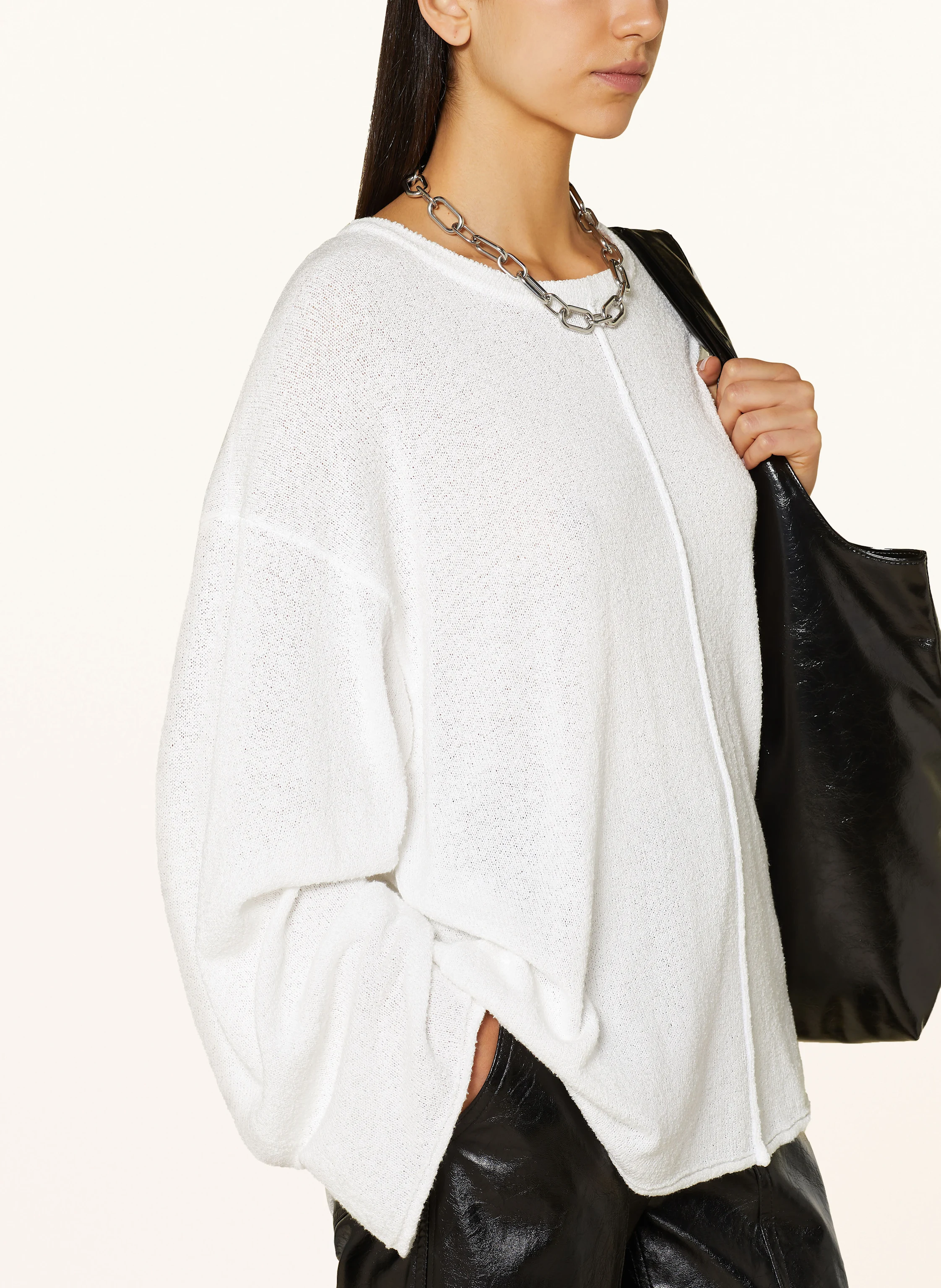 black palms Oversized-Pullover SCHUELI