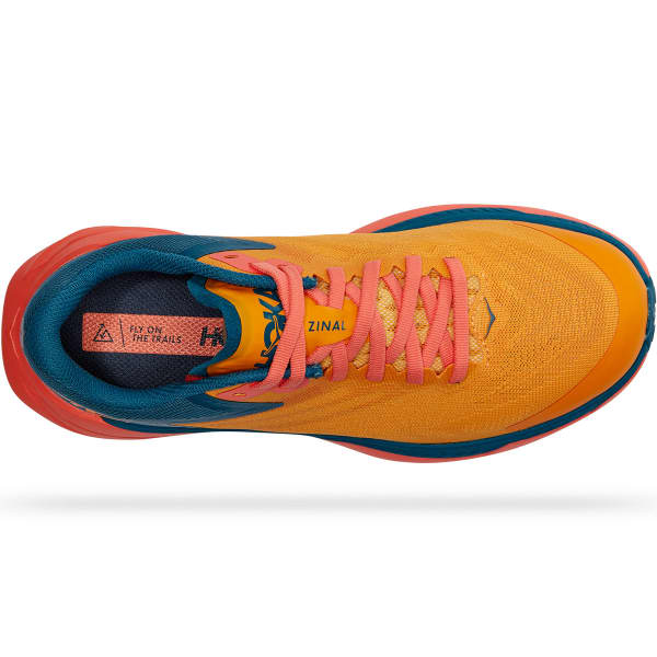 Chaussure trail HOKA ONE ONE ZINAL W RADIANT YELLOW/CAMELLIA