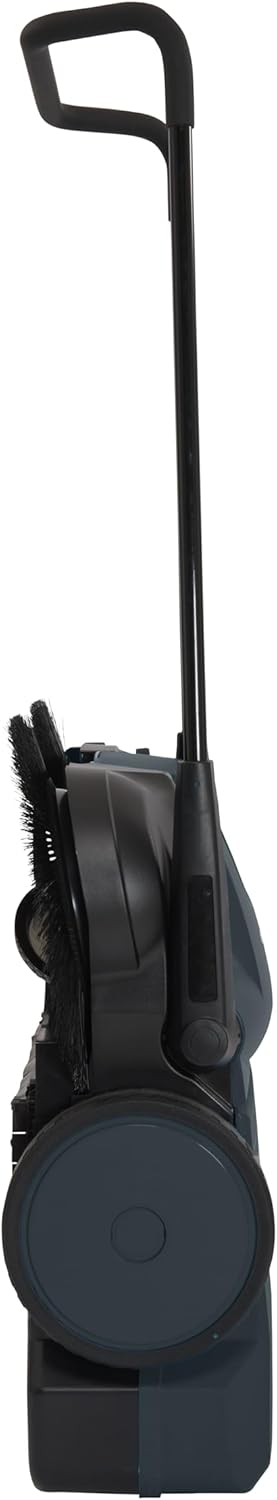 Steinbock Kehrmaschine Turbo Premium manuell | 2-fache Schmutzaufnahme | 97 cm Kehrbreite | 3.600 m²/h Kehrleistung | 50 l Behälter | Anthrazitgrau | nasse/trockene Oberflächen | Handkehrmaschine
