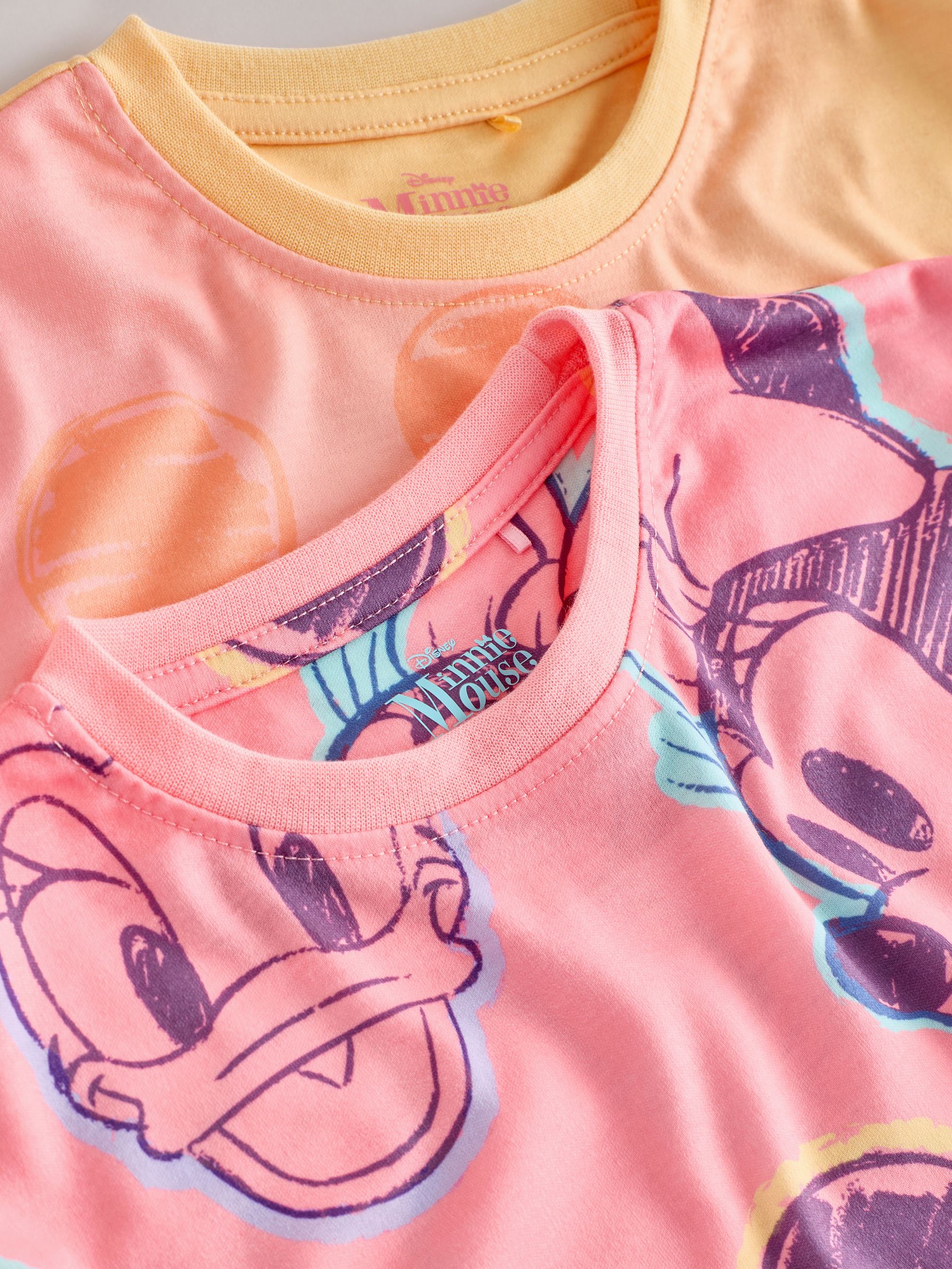 Roze - Verpakking van 2 Minnie Mouse nachthemden (2 - 15 jr)