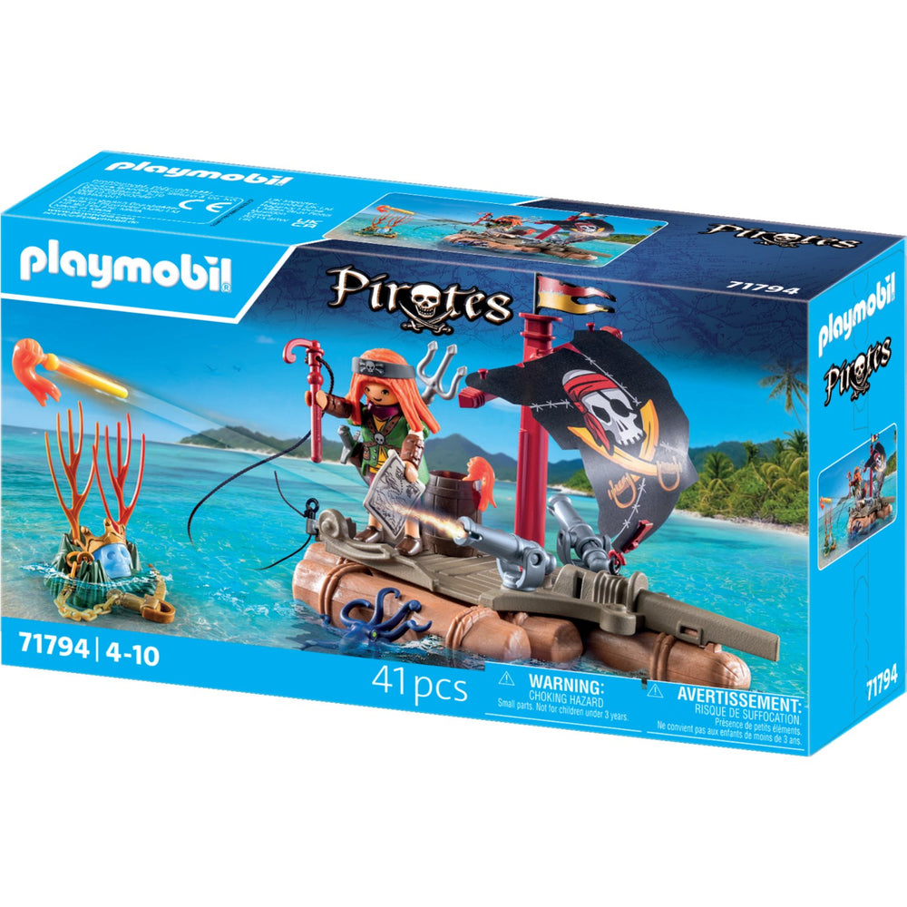 Køb Playmobil® Pirate Raft With Treasure