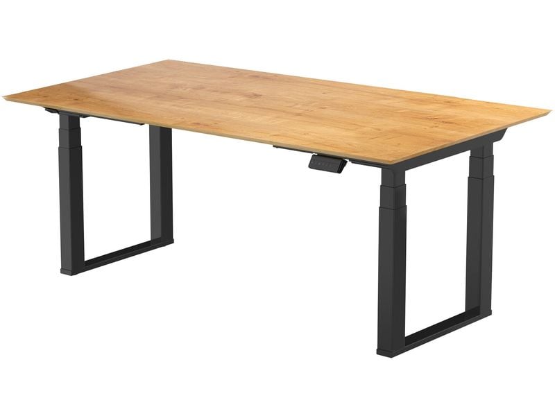 Contini Stehtisch 1.6 x 0.8 m Eiche Höhenverstellbarer Tisch