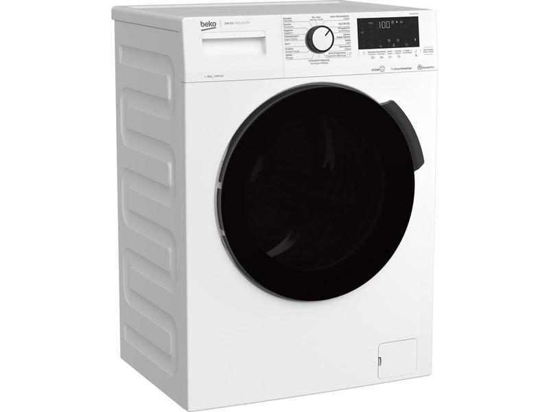 Beko Waschmaschine 50081466CH1 Links Frontloader mit 8 kg Ladekapazität