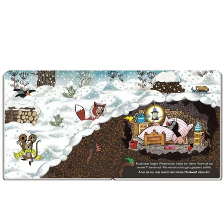 Trötsch Der kleine Maulwurf - Mein erstes Winterspielbuch