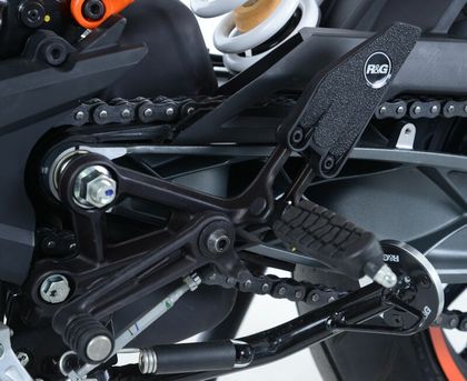 Film de protection R&G Racing platine talon noir (2 pièces)