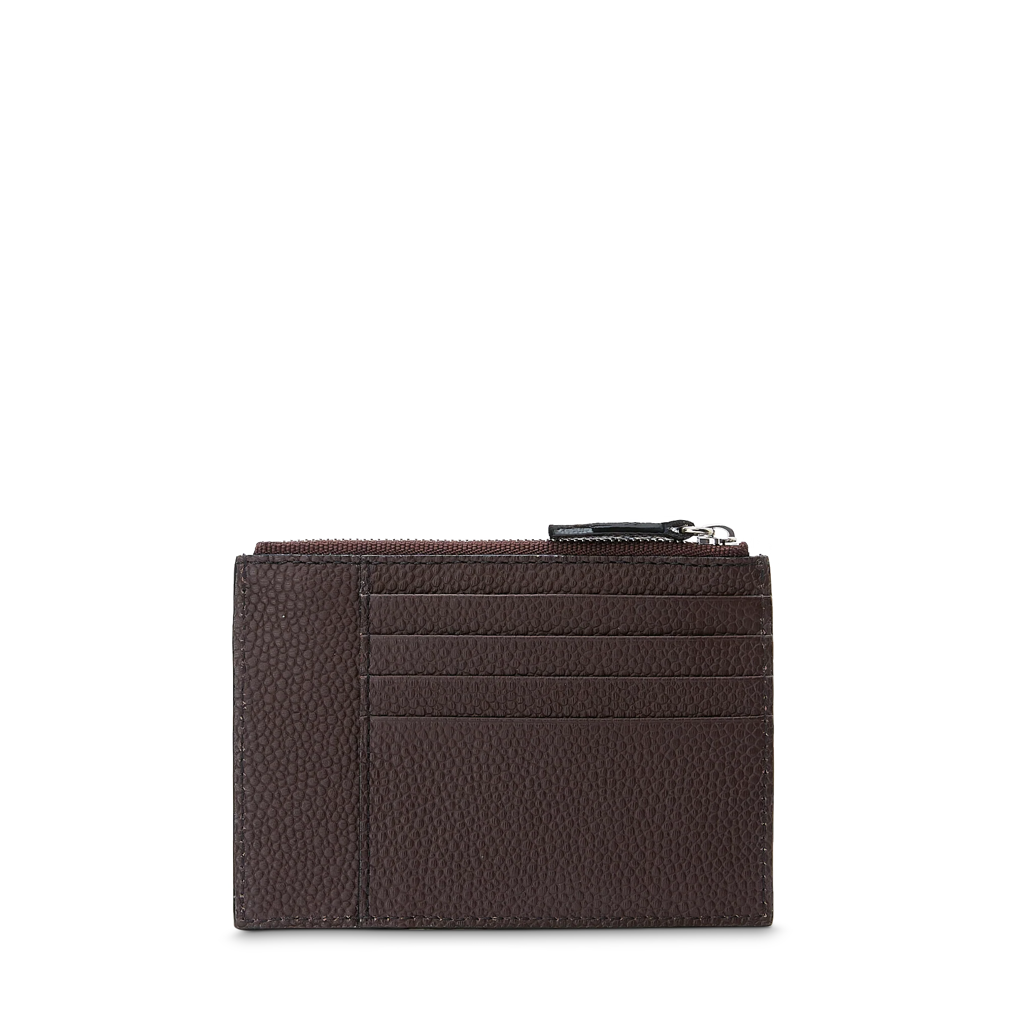 Porte-cartes zippé L Ninon de Lancel-Chocolat