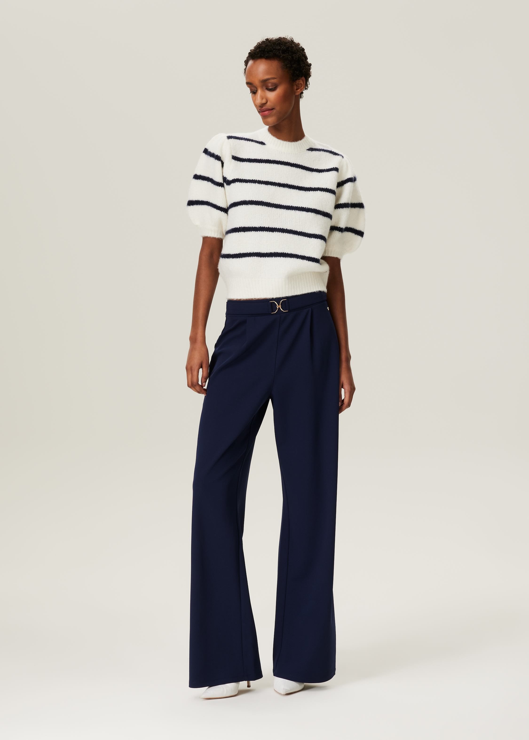 Pantalon met ceintuur