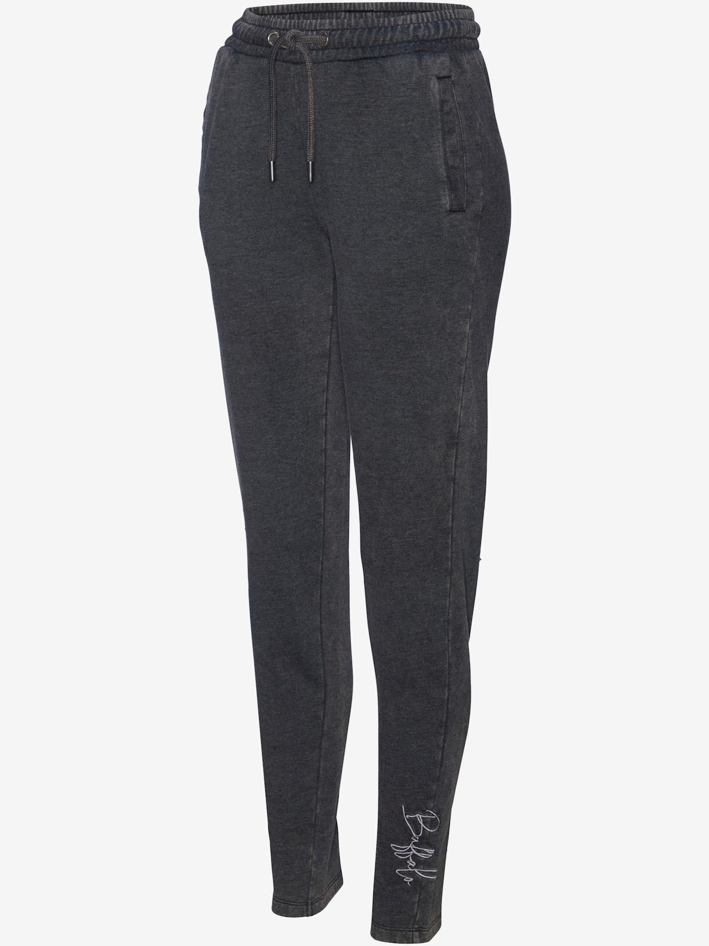Pantalon molletonné pantalon d'intérieur, broderie sur le côté