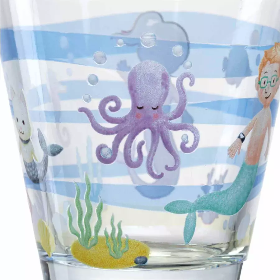 Leonardo Kinderbecherset Bambini Avventura 215 ml hellblau