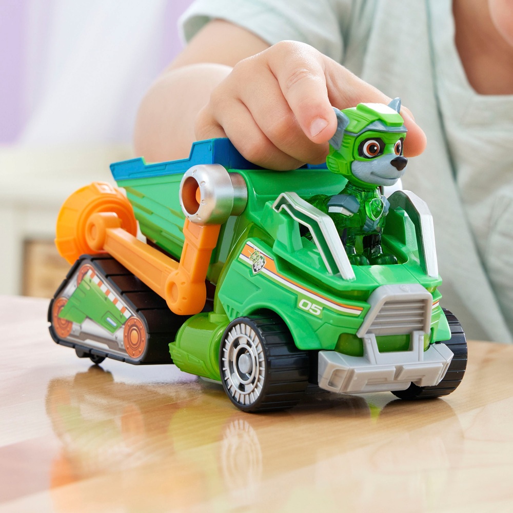 PAW Patrol: Der mächtige Film Rockys mächtiger Film Recycling-LKW Spielzeug