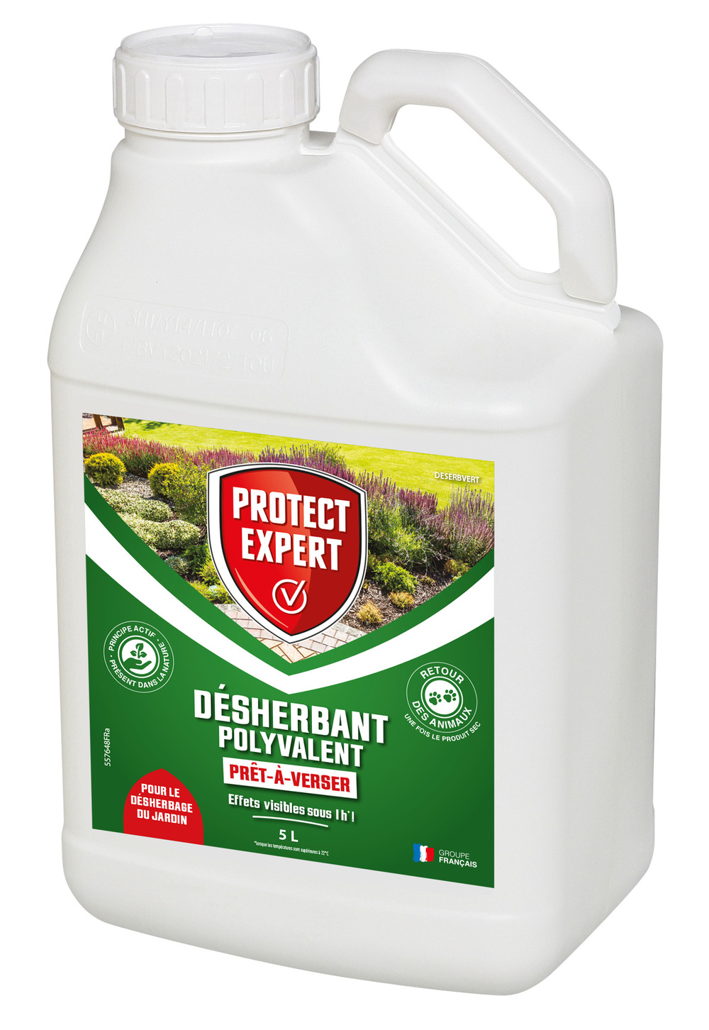 Proherbiopav5 | désherbant polyvalent prêt-à-verser | 5l | format écon