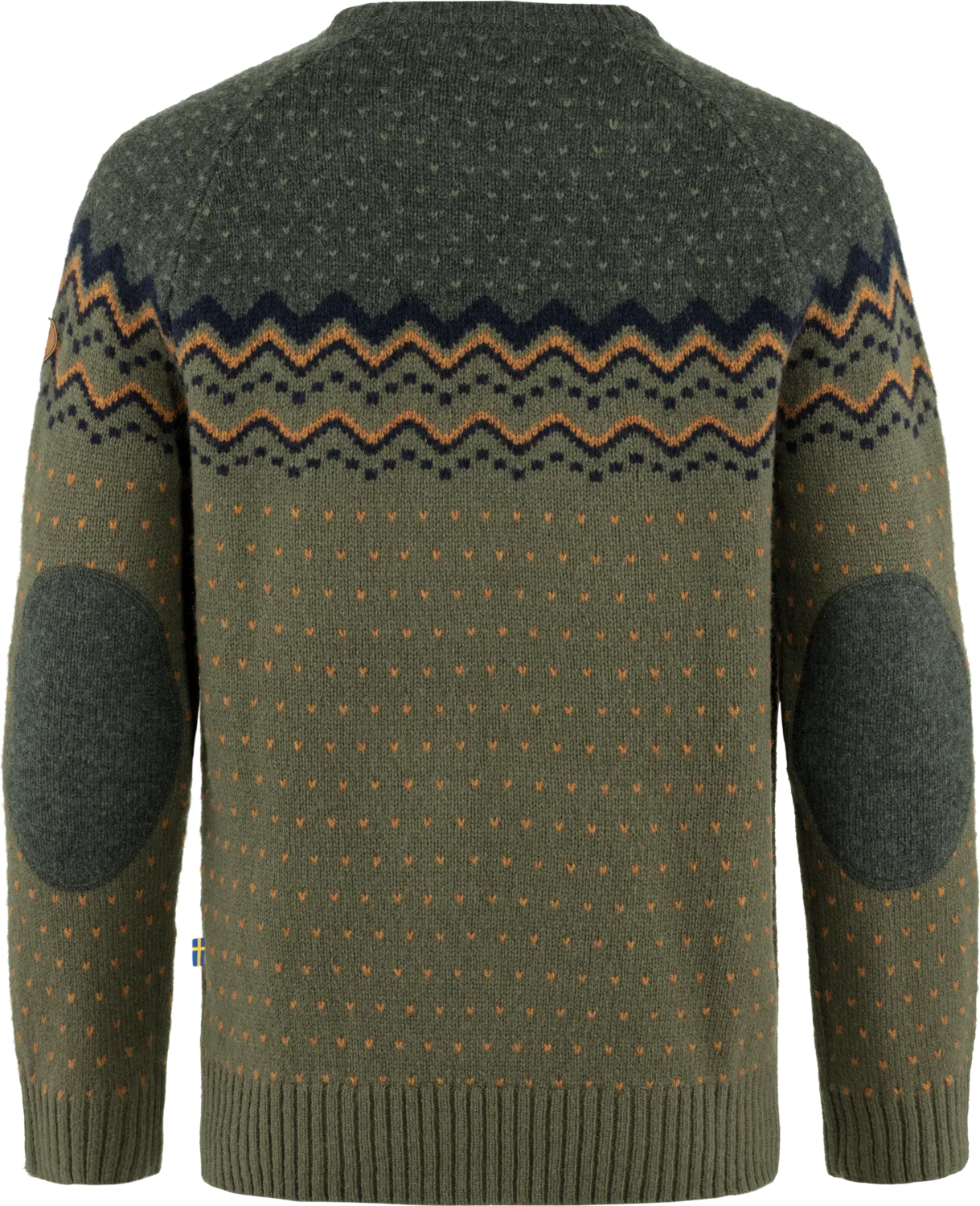 Fjällräven Men's Övik Knit Sweater Laurel Green/Deep Forest